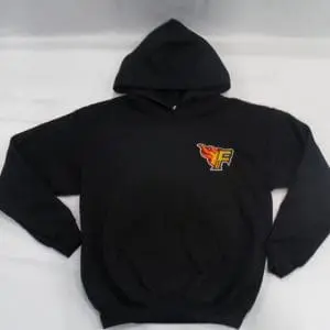 KANGOUROU TECHNOSPORT 18500 // 18500B LOGO FLAMES AAA EN BRODERIE CÔTÉ COEUR