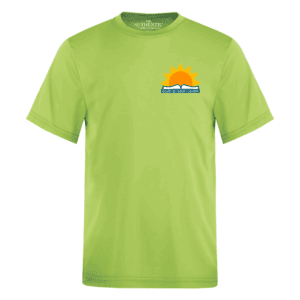 T-Shirt 100% Polyester PLEIN AIR Soleil-Levant