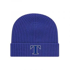 TUQUE COTELÉ À REBORD LOGO T