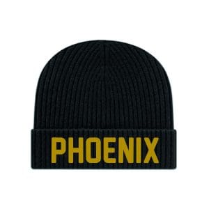 TUQUE COTELÉ À REBORD DML LOGO MOT PHOENIX