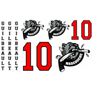 KITS AUTOCOLLANTS PERSONNALISÉS Grizzlys