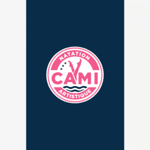 SERVIETTE DE PLAGE EN MICROFIBRE Cami Natation Artistique