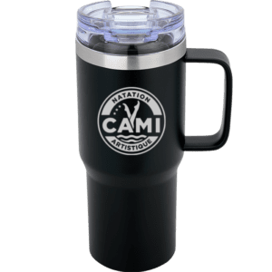 Tasse isothermique 20oz Cami Natation Artistique